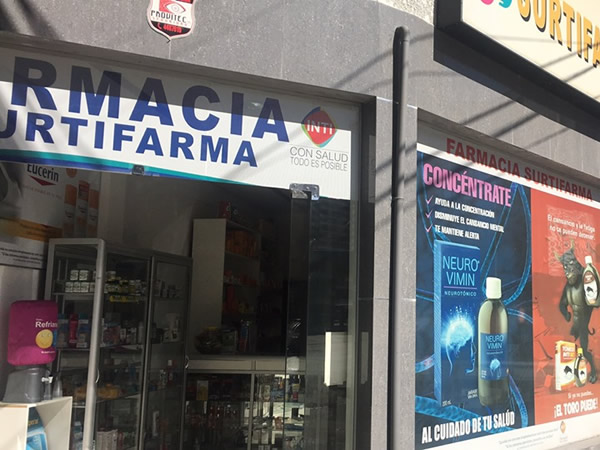 Venta de farmacia