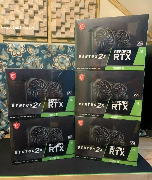 Msi GeForce Rtx 3060 Ti ventus Graphics video cards