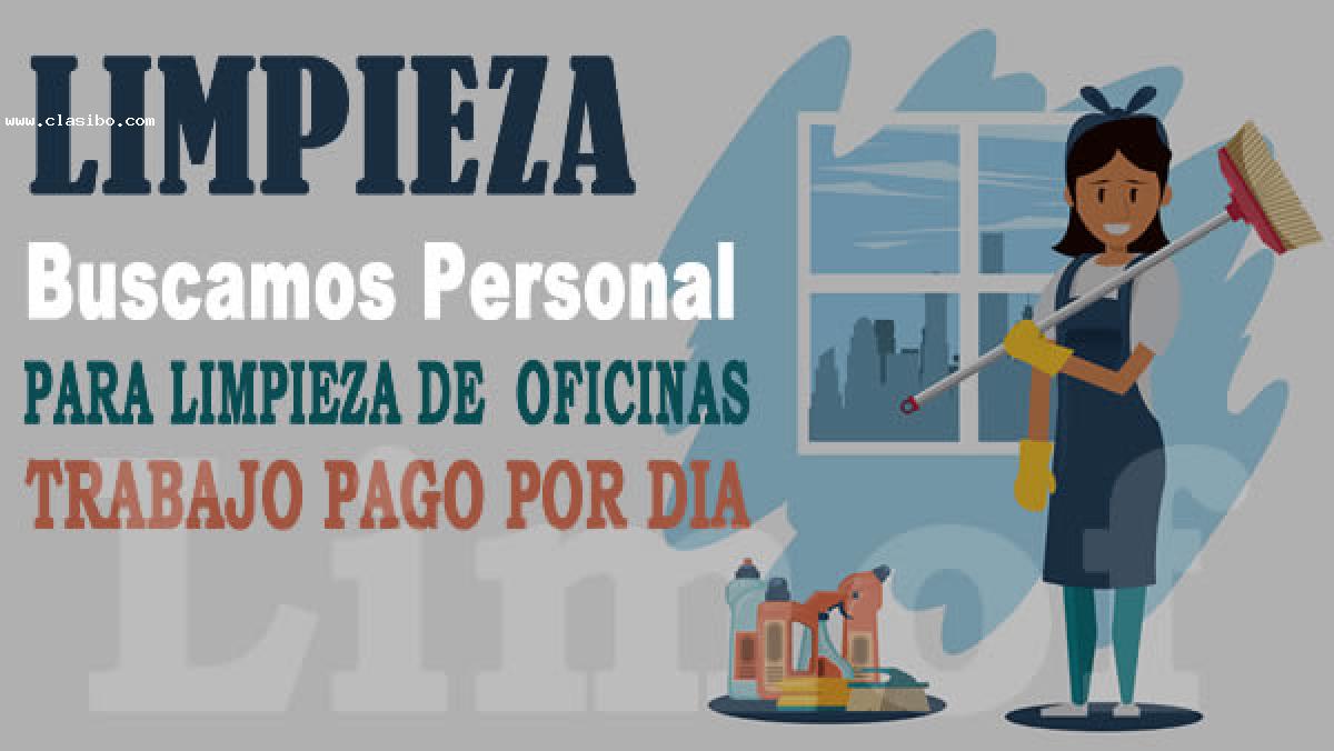 Buscamos personal de limpieza - Ciudad de La Paz