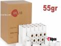 OEM Rollos de Papel Térmico 57x40x13 55gr - Caja 100 Unid.